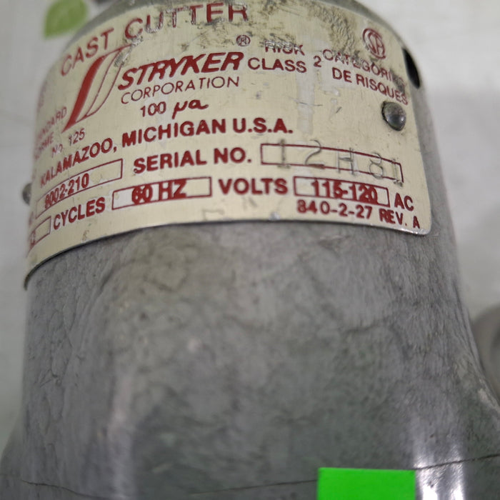 Stryker 9002-210 Cast Cutter