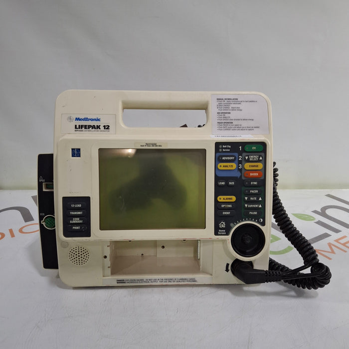 Physio-Control LifePak 12 3-Lead Defibrillator