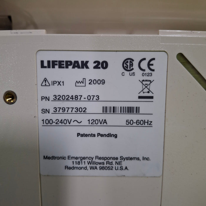 Physio-Control LifePak 20 Defib