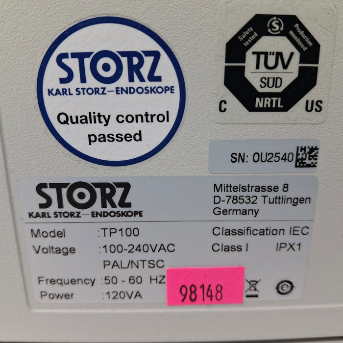 Karl Storz TP 100 Tele Pack X LED Endoscopy System