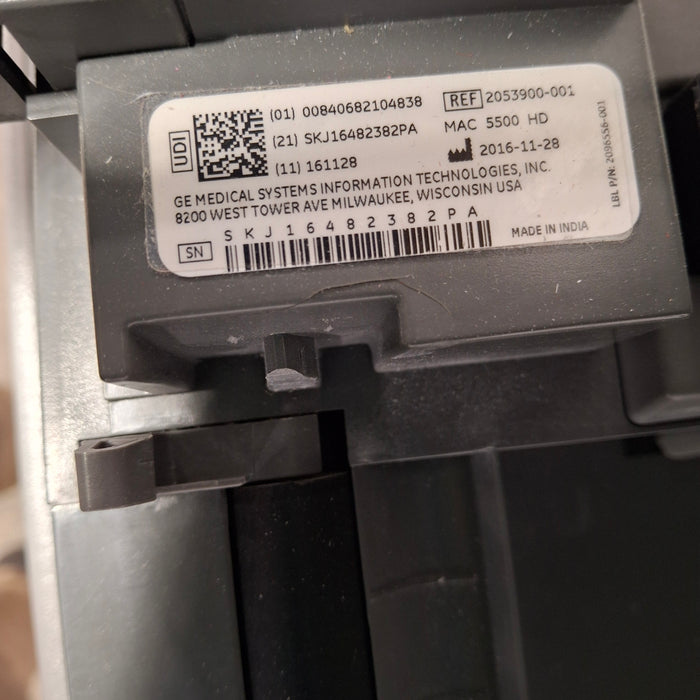 GE Healthcare MAC 5500 HD ECG with CAM Module