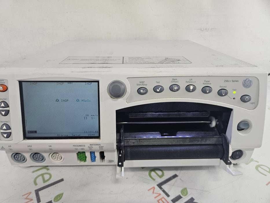 GE Healthcare Corometrics 250cx Series Model 259cx Fetal Monitor