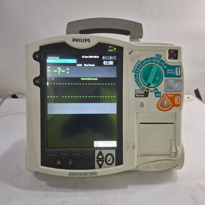 Philips HeartStart MRx Defibrillator w/Printer