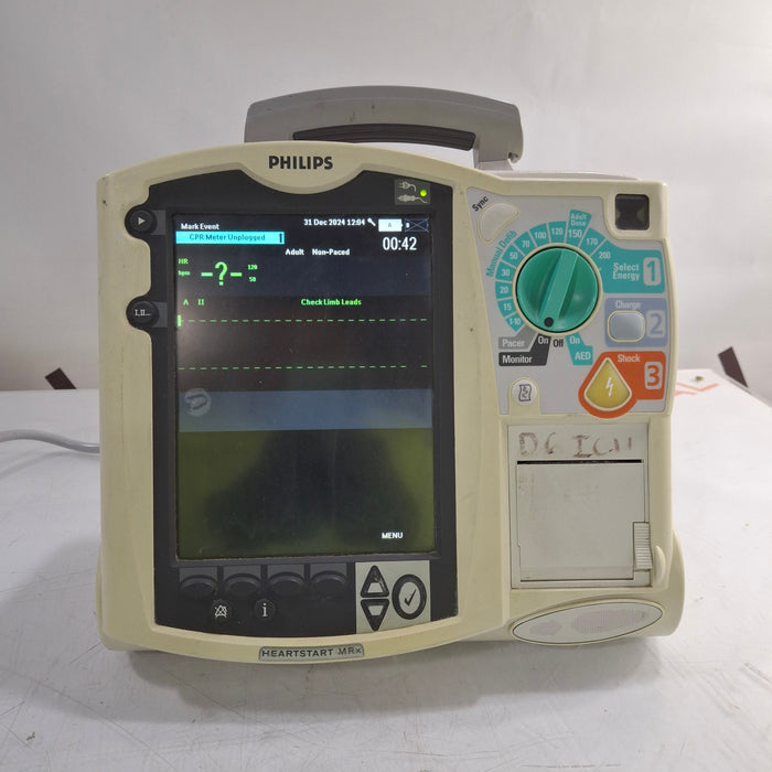 Philips HeartStart MRx Defibrillator w/Printer