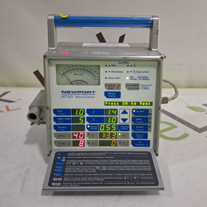 Newport Medical HT50 Ventilator