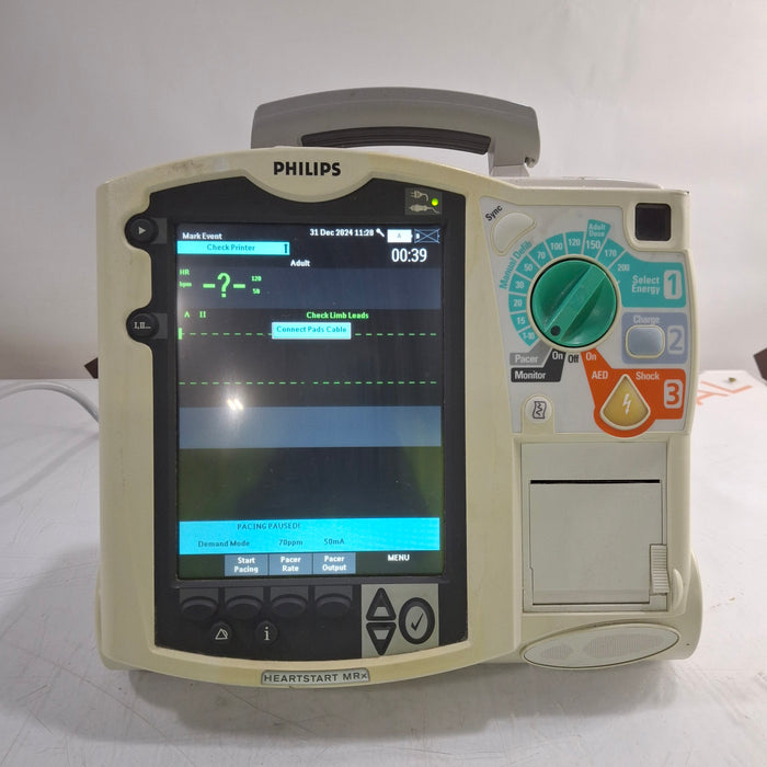 Philips HeartStart MRx Defibrillator w/Printer