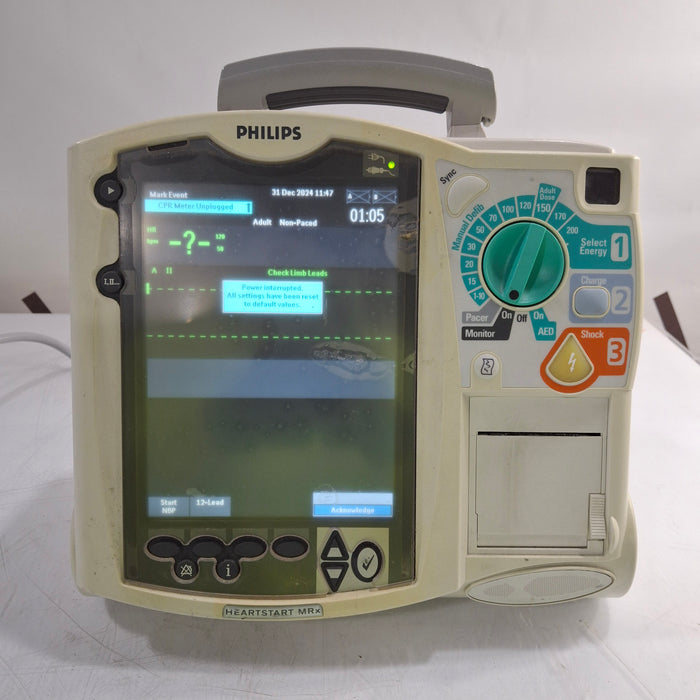 Philips HeartStart MRx Defibrillator w/Printer