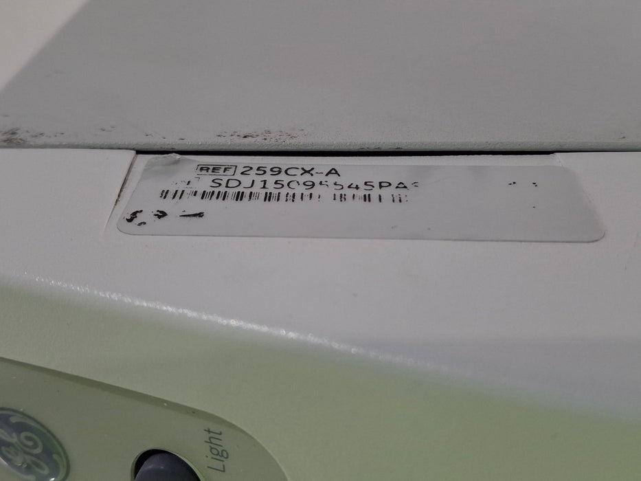 GE Healthcare Corometrics 250cx Series Model 259cx Fetal Monitor