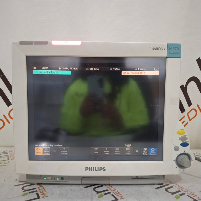 Philips IntelliVue MP70 Patient Monitor