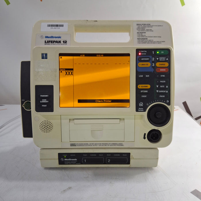 Physio-Control LifePak 12 3-Lead Defibrillator