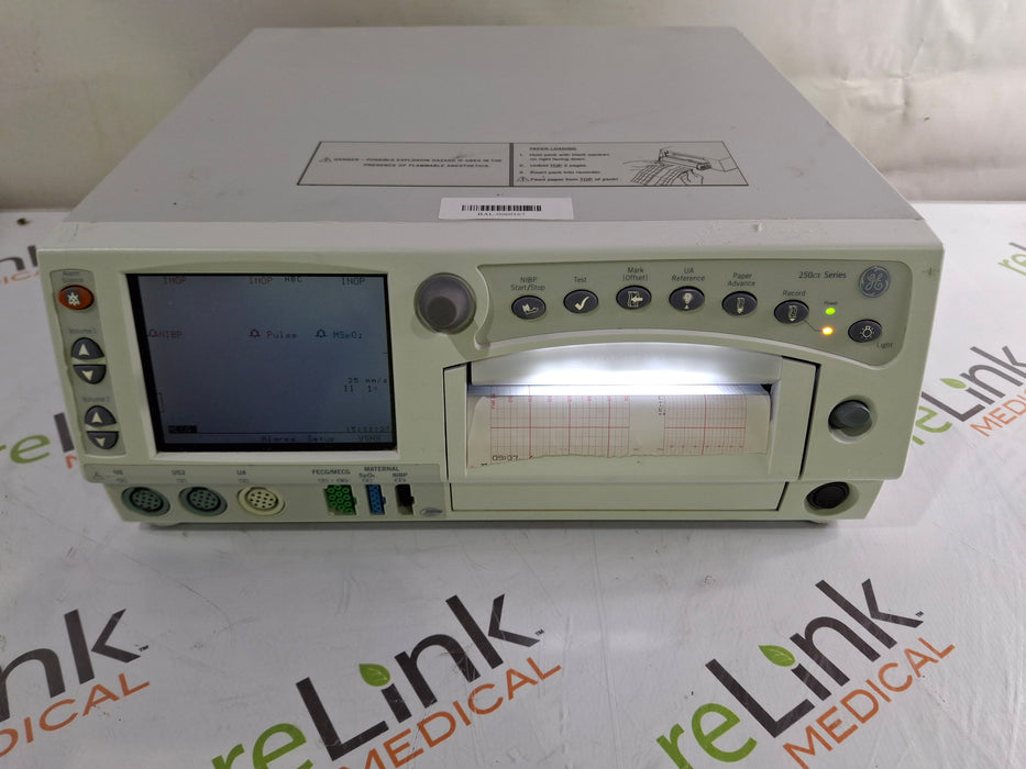 GE Healthcare Corometrics 250cx Series Model 259cx Fetal Monitor