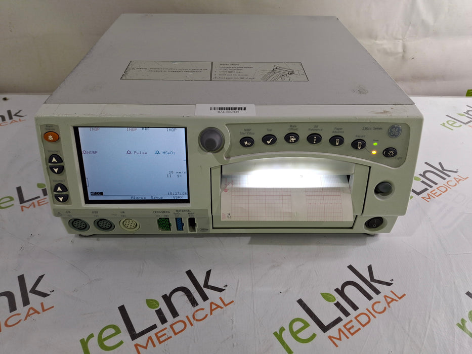 GE Healthcare Corometrics 250cx Series Model 259cx Fetal Monitor