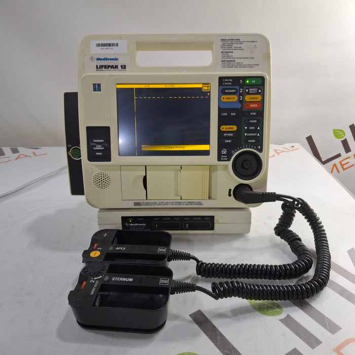 Physio-Control LifePak 12 3-Lead Defibrillator