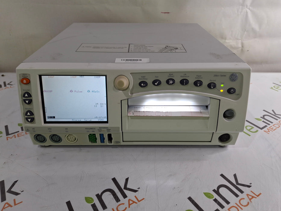 GE Healthcare Corometrics 250cx Series Model 259cx Fetal Monitor