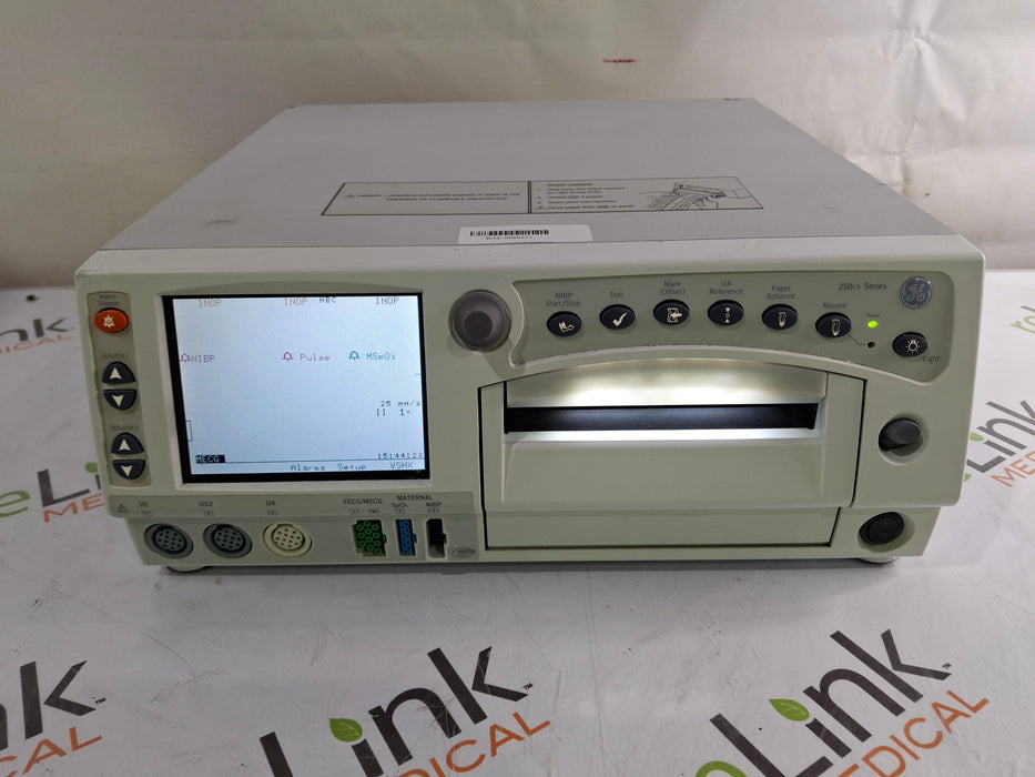 GE Healthcare Corometrics 250cx Series Model 259cx Fetal Monitor