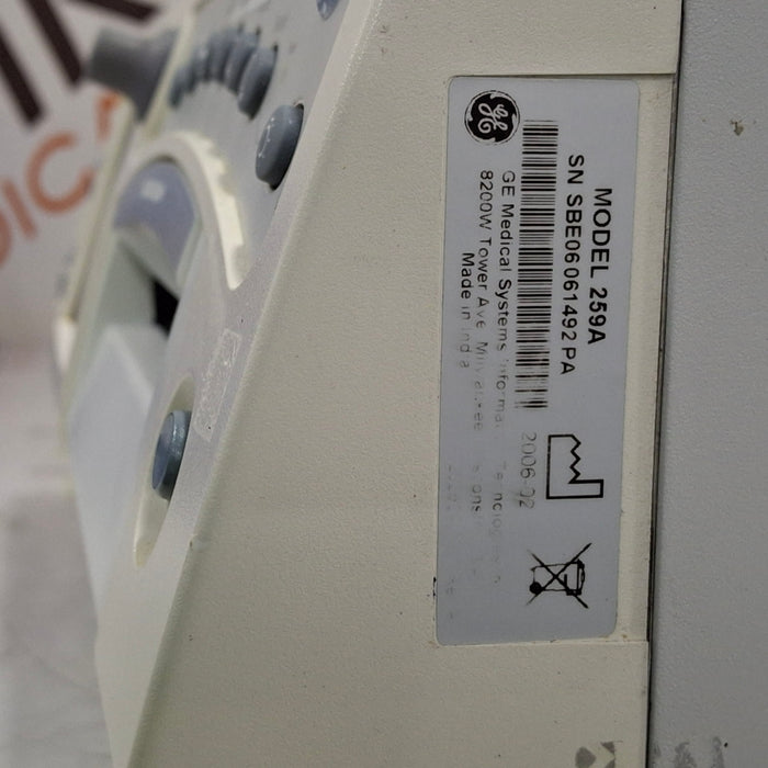 GE Healthcare Corometrics 250 Series Model 259 Fetal Monitor