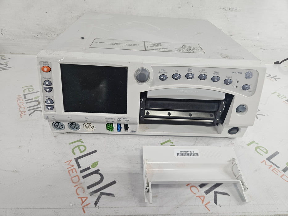 GE Healthcare Corometrics 250cx Series Model 259cx Fetal Monitor