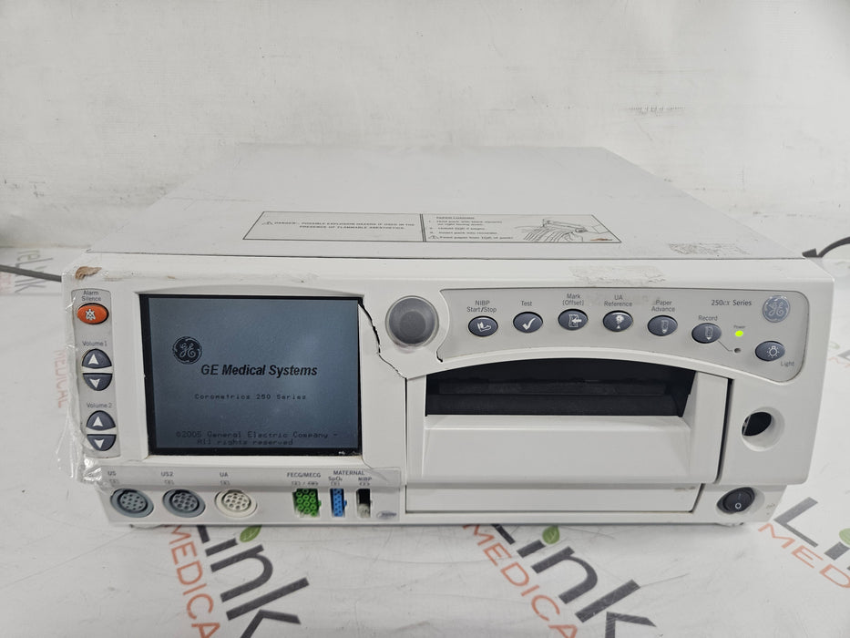 GE Healthcare Corometrics 250cx Series Model 259cx Fetal Monitor