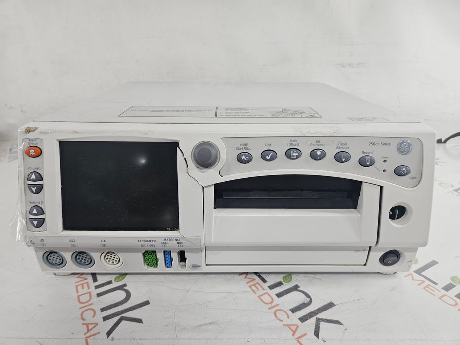 GE Healthcare Corometrics 250cx Series Model 259cx Fetal Monitor