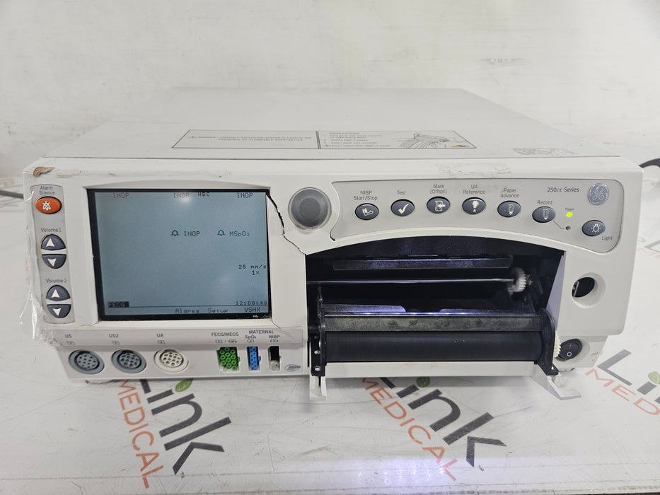 GE Healthcare Corometrics 250cx Series Model 259cx Fetal Monitor