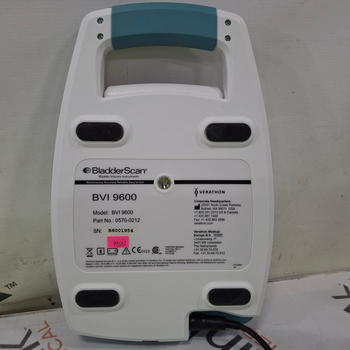 Verathon Medical, Inc BVI 9400 Bladderscan