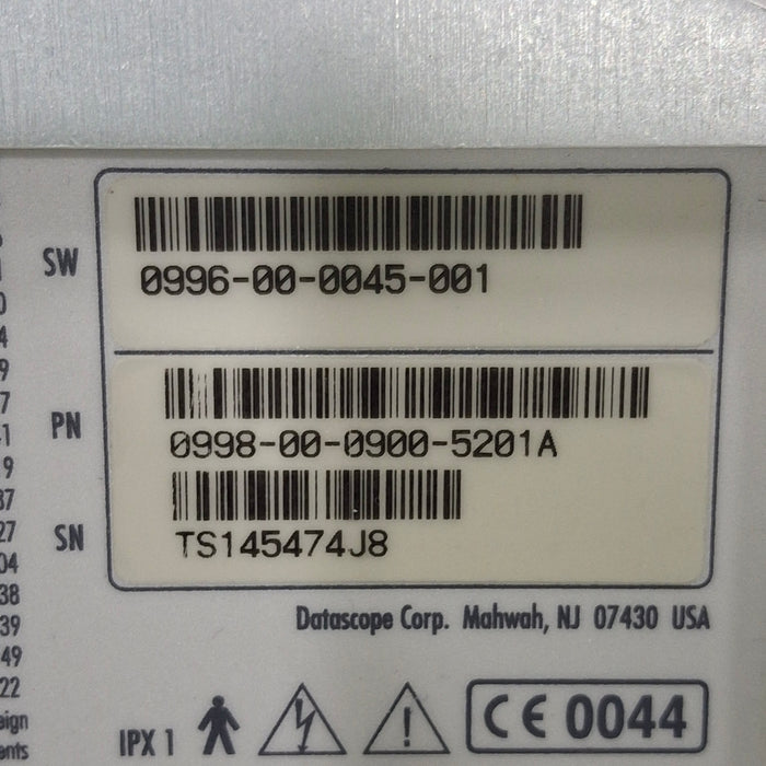 Datascope Passport 2 w/CO2 Patient Monitor