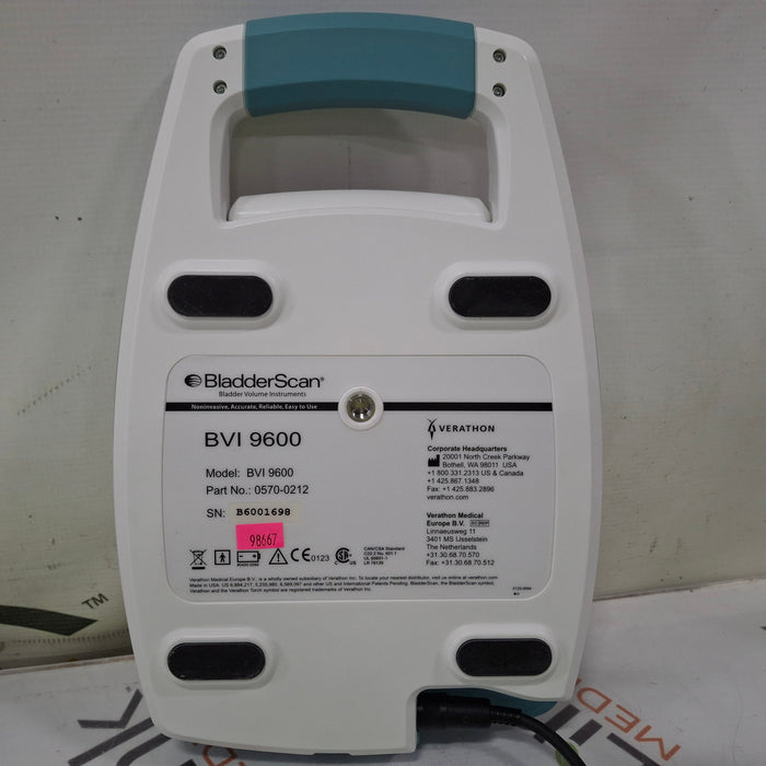 Verathon Medical, Inc BVI 9400 Bladderscan