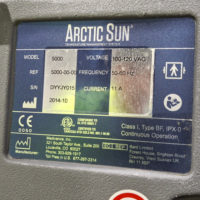 Medivance Arctic Sun 5000 Temperature Management System