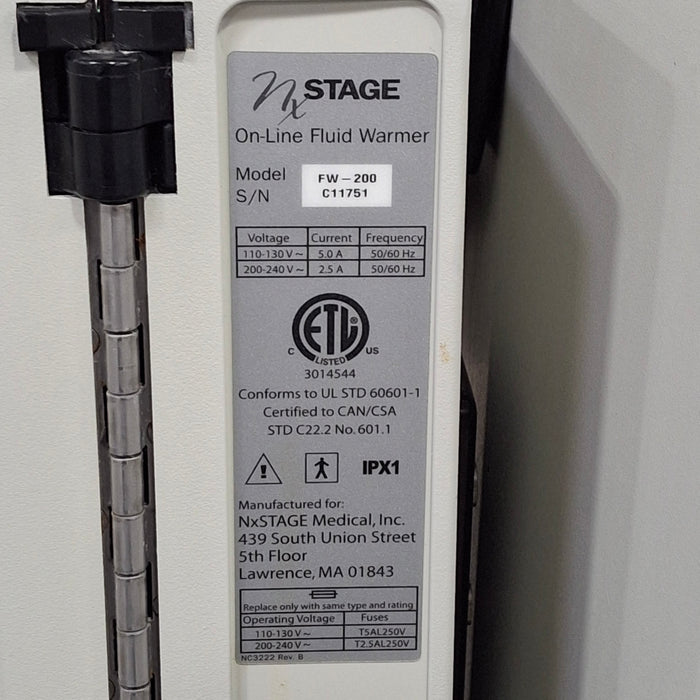 NxStage Medical Inc. System One Hemodialysis Unit