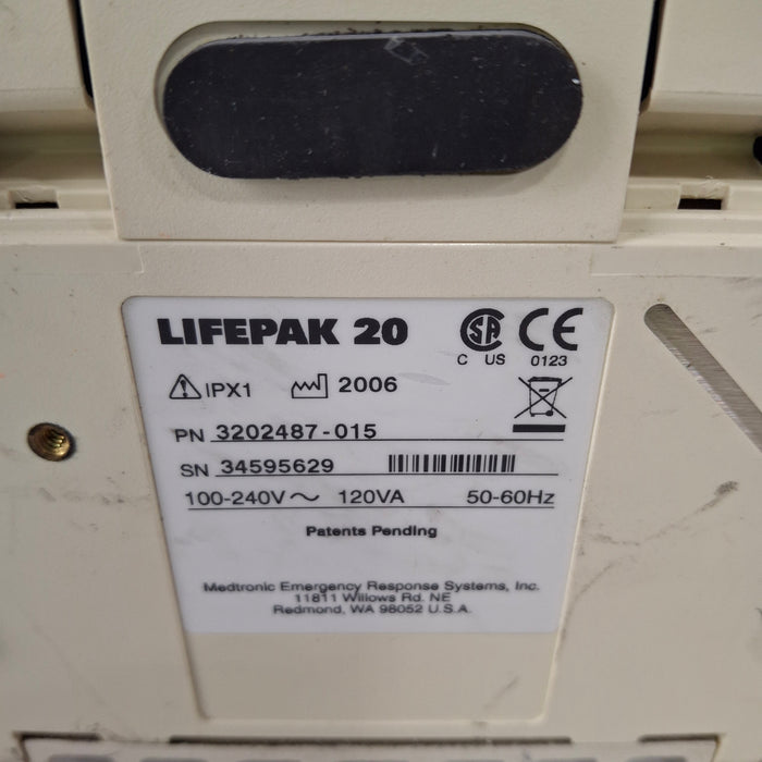 Physio-Control LifePak 20 Defib