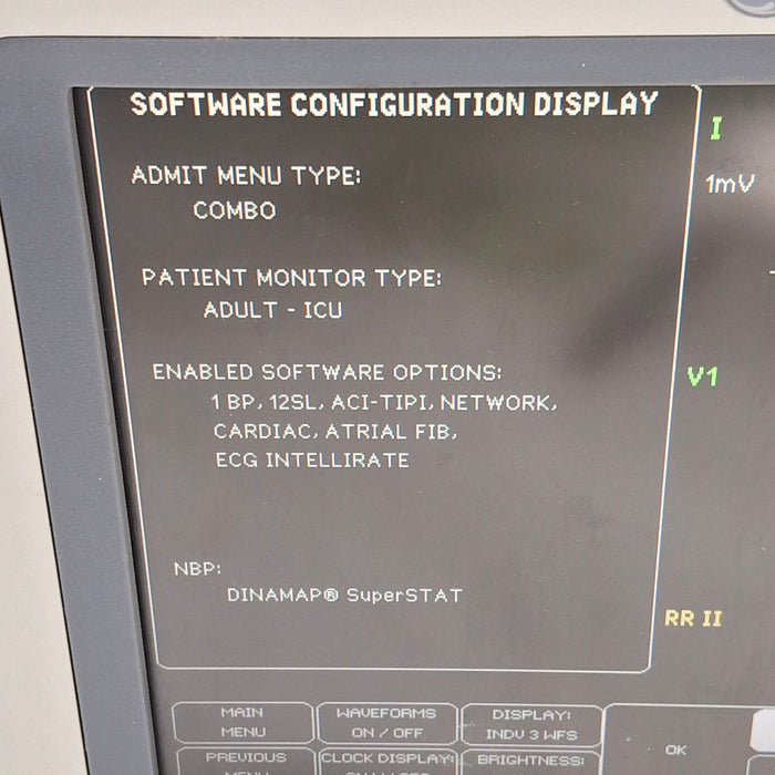 GE Healthcare Dash 4000 - Masimo SpO2 Patient Monitor