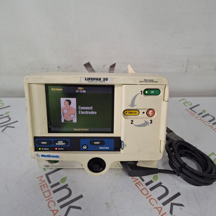 Physio-Control LifePak 20 Defib