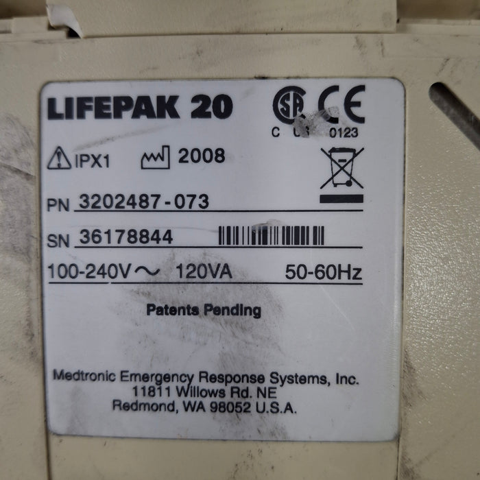 Physio-Control LifePak 20 Defib