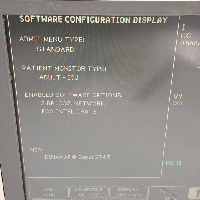 GE Healthcare Dash 4000 - Masimo SpO2 Patient Monitor