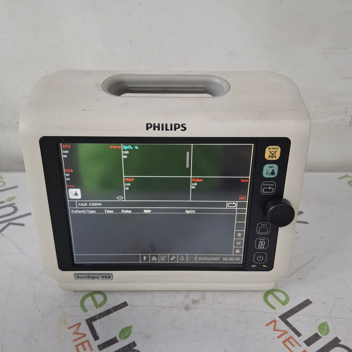 Philips SureSigns VS4 Vital Signs Monitor