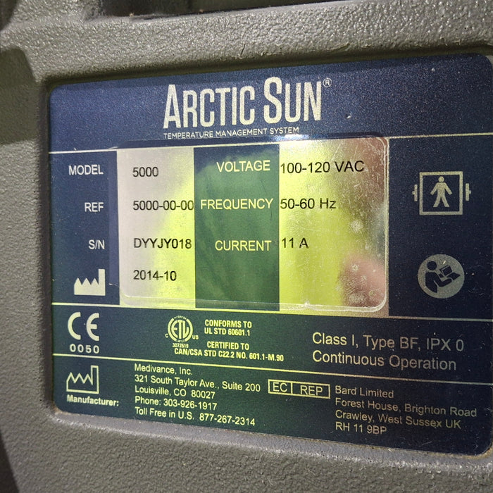 Medivance Medivance Arctic Sun 5000 Temperature Management System Temperature Control Units reLink Medical