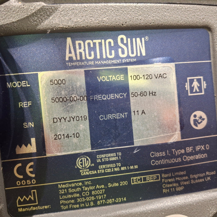 Medivance Arctic Sun 5000 Temperature Management System