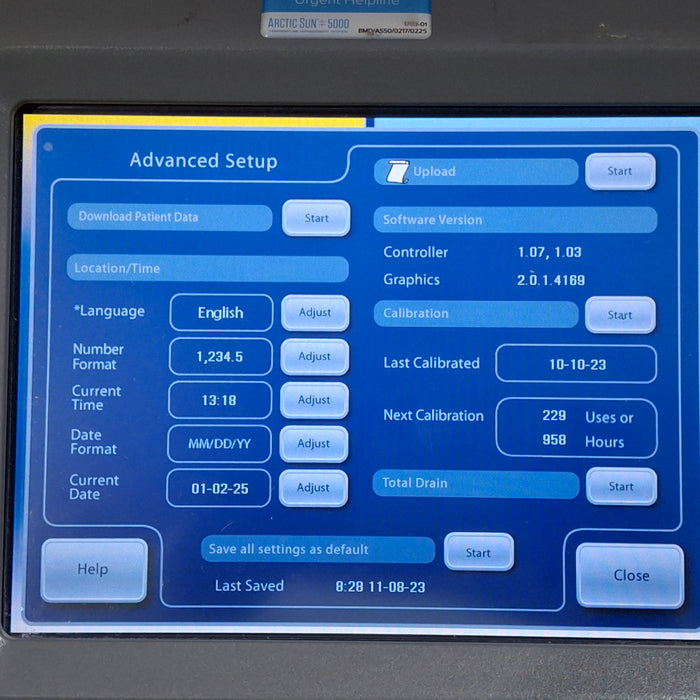 Medivance Arctic Sun 5000 Temperature Management System