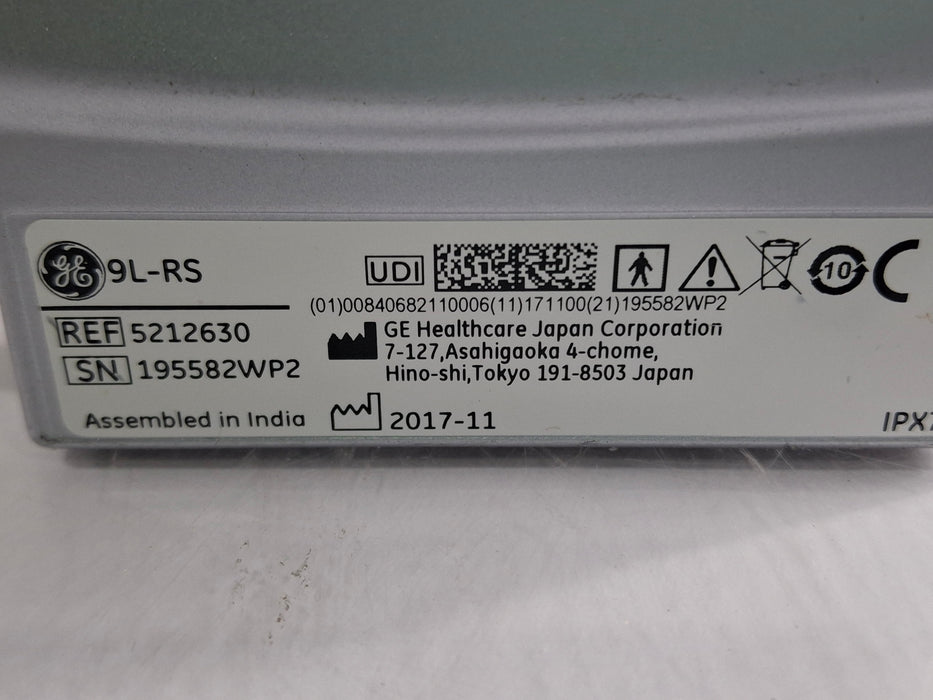 GE Healthcare 9L-RS Linear Transducer