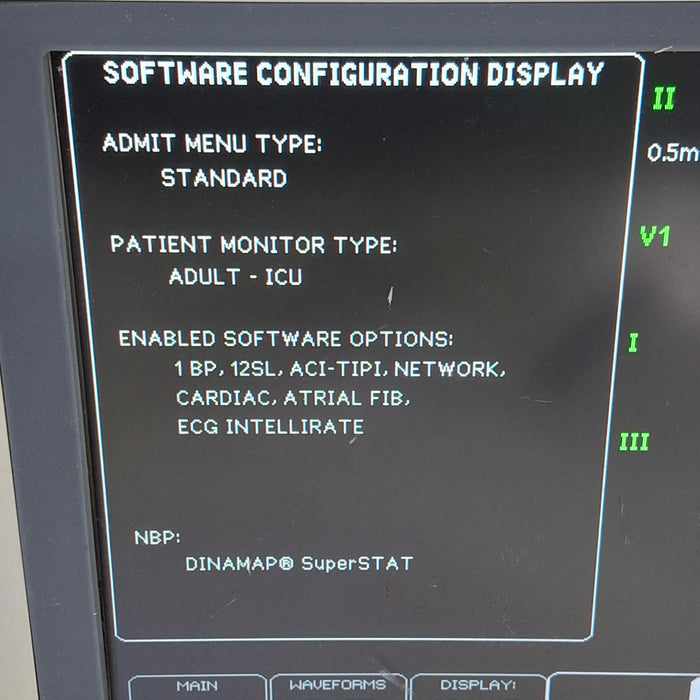 GE Healthcare Dash 4000 - Masimo SpO2 Patient Monitor