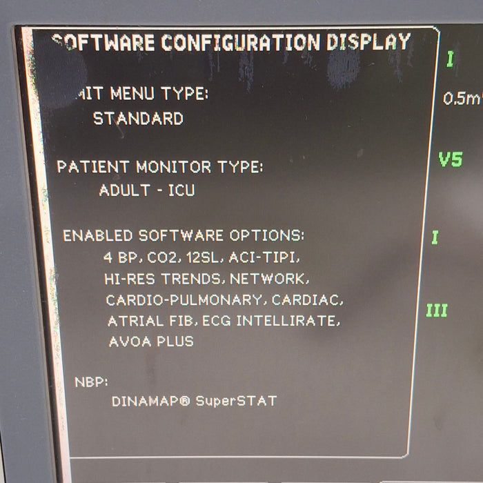 GE Healthcare Dash 4000 - Masimo SpO2 Patient Monitor