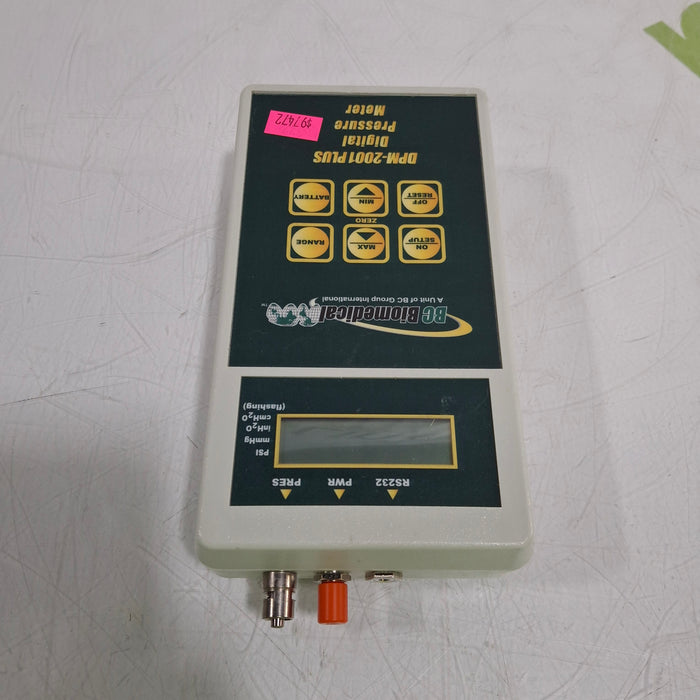 BC Biomedical DPM-2001 Plus Digital Pressure Meter