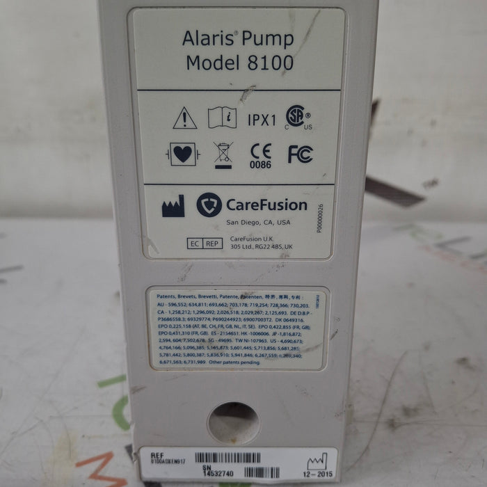 CareFusion Alaris 8100 LVP Infusion Pump Module