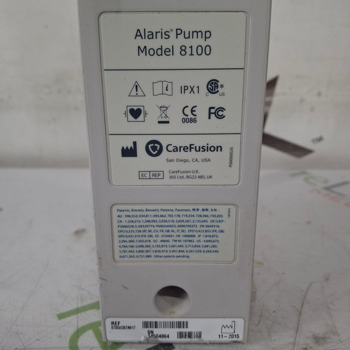 CareFusion Alaris 8100 LVP Infusion Pump Module