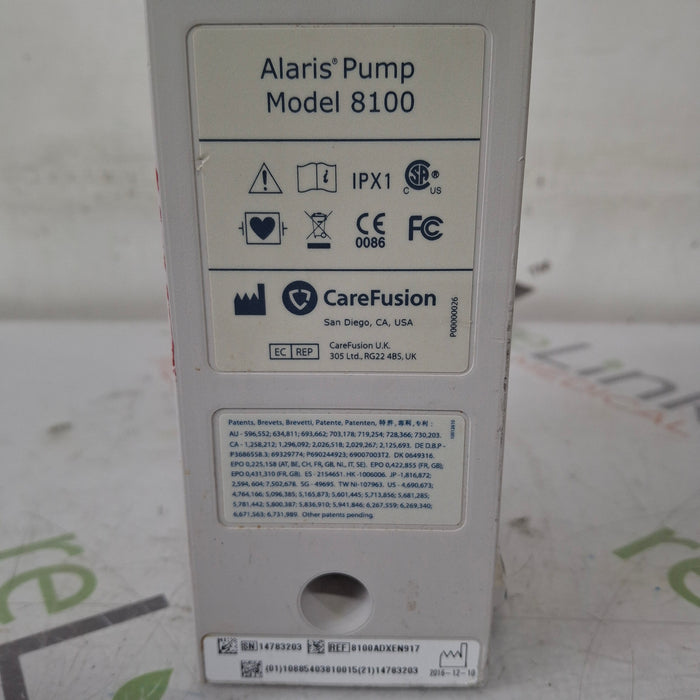 CareFusion Alaris 8100 LVP Infusion Pump Module