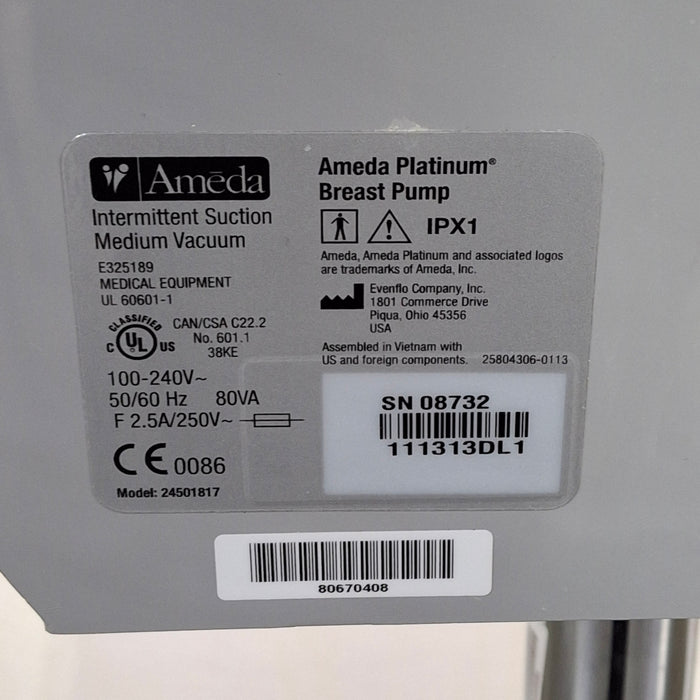 Ameda Platinum Breast Pump