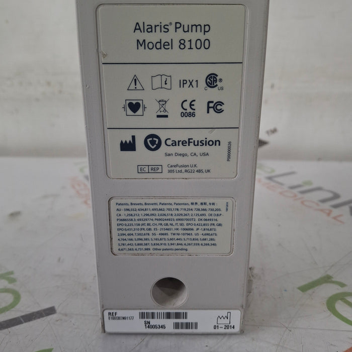 CareFusion Alaris 8100 LVP Infusion Pump Module