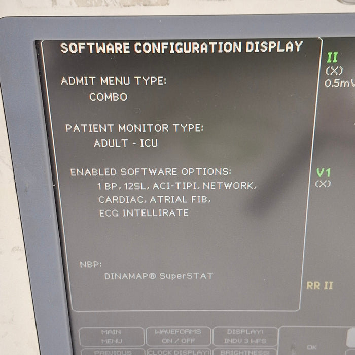 GE Healthcare Dash 4000 - Masimo SpO2 Patient Monitor