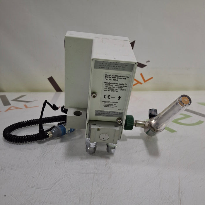 Maxtec, Inc. MAXBlend Low Flow Air/Oxygen Blender