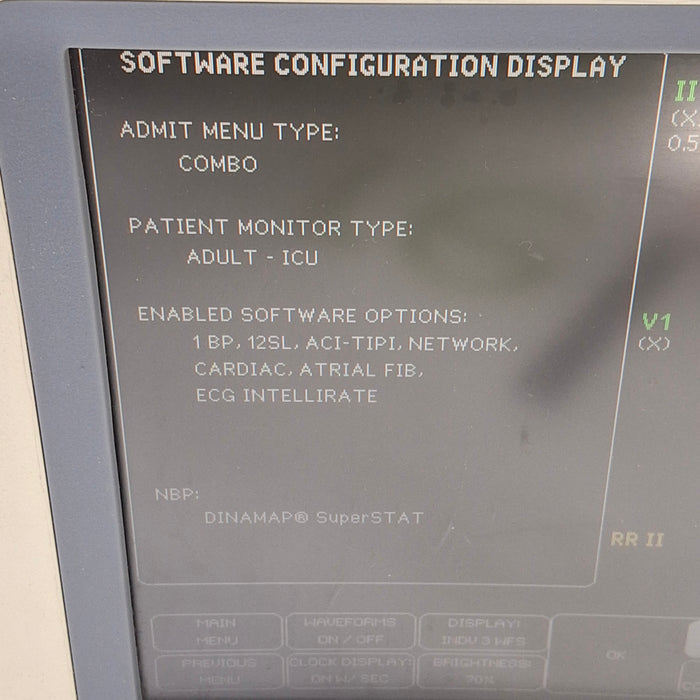 GE Healthcare Dash 4000 - Masimo SpO2 Patient Monitor